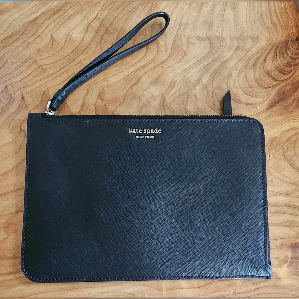 Kate Spade Black Clutch - Picture 2 of 7